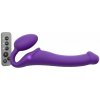 3 Motors Vibrating Silicone Bendable Strap On M