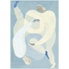 Plagát 70x100 cm Hold You - Blue – Sofia Lind – The Poster Club