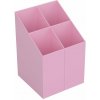Ico Quadrate Stojanček na písacie potreby - pastelovo ružový