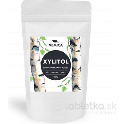 Vemica XYLITOL sladidlo brezový cukor, prášok 1000 g