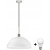 Eglo | LED Luster na lanku 1xE27/60W/230V biela | EG32517R