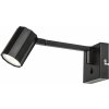 Rabalux Karter nástenná lampa 1x5 W čierna 73027