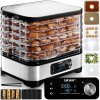 10v1 VEĽKÁ Sušička na a Ovocie Yoer 450W INOX Časovač +6 SITÁ +9 DOPLNKOV