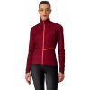 Castelli Go W Jacket, Bordeaux Veľkosť: L Dámska zimná bunda na bicykel