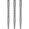 Mission steel Probe V1, kovové 32mm, stříbrné