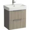 Skrinka pod umývadlo Laufen BASE 52x36x53 cm hnedá H4021521102621
