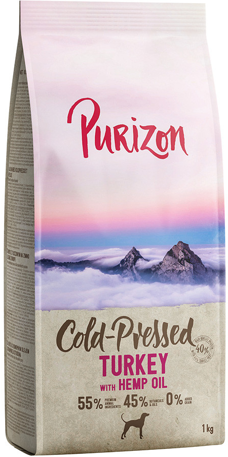 Purizon Coldpressed morčacie s konopným olejom 1 kg