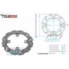Tsuboss Brzdový kotúč (240/118/4D) - zubatý dizajn WAVE - Honda CRF230F+CRF230L + MTX+CR+XLR + XR250+XR300+XR400 + XL600R+XR600R