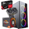 Herný počítač Ryzen 5 4,2 GHz | RX 7600 8GB | 16GB RAM/512GB SSD Win11