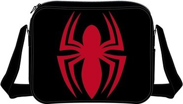 Spiderman Red Logo messenger Bag