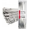 Nerezové sťahovacie pásky 7,9x400mm 100 ks AMiO-04326
