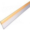 Lišty na cenovky, cenovková lišta samolepiaca, 30 x 1250 mm, priehľadná