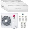 Klimatizácia LG Standard Plus 5x multisplit (3x 2,5kW + 2x 3,5kW) + vonk. j. 11,2kW