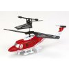 RC vrtuľník infračervený hasičský 3 kanály, gyroskop RTF sada