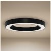 NEDES LED Stropné svietidlo LED/80W/230V 3000/4000/6500K pr. 80 cm čierne CL7432 + záruka 3 roky zadarmo