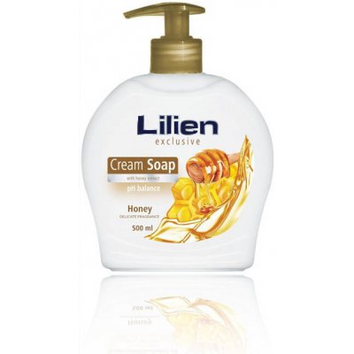 Lilien krémové tekuté mydlo HONEY 500 ml