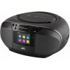 Rádioprehrávač JVC RD-E664B-DAB+ Bluetooth čierny