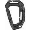 MIL-TEC Tactical MOLLE Black 9,3 cm - set 2ks