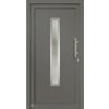 Vchodové plastové dvere A2210 100 Ľ, antracit/biela