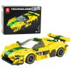 Stavebnica - pretekárske auto P1 GTR, žlté, 351ks