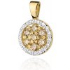 Blink-Blink Luxusný prívesok s Champagne diamantami 0.44 ct 4618ZchDB