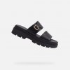 Black women's slippers Geox Adacter S - Women's čierna 37 GEOX 8058192138577
