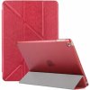 AppleKing hodvábne puzdro s origami stojanom na iPad mini 4/5 - červené - možnosť vrátiť tovar ZADARMO do 30tich dní