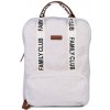 Childhome Prebaľovací batoh Family Club Signature Teddy Off White