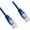 Datacom 15893 Patch cord UTP CAT6 0,25m modrý