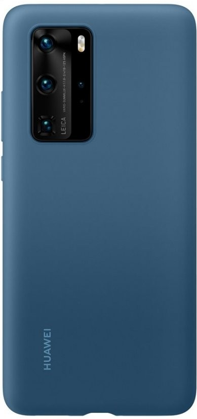 Púzdro Huawei Silicone Case P40 Pro Modry