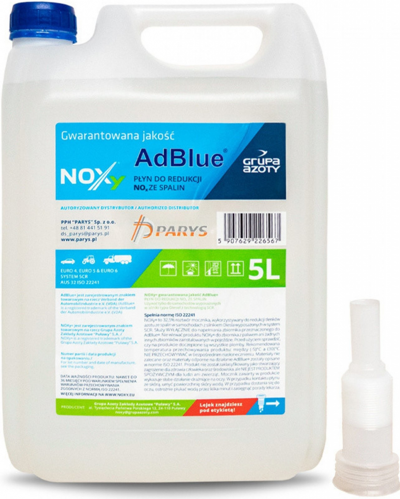 AdBlue - 5L NOXY 226567 pas cher