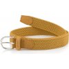 Gant opasok ELASTIC BRAID BELT hnedá