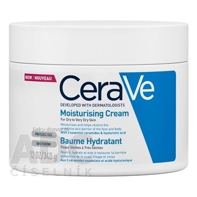 CeraVe HYDRATAČNÝ KRÉM na suchú až veľmi suchú pokožku (MB112200) 1x340 g