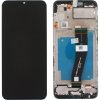 Samsung Galaxy A03 5G (SM-A035) LCD displej + dotyková plocha + rám čierna - originál