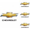 Logo na stredy kolies - živicové 4ks - CHEVROLET 55mm, ZP043,