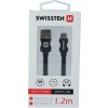 Swissten 71522201 USB - microUSB, 1,2m, černý