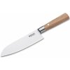 Böker 130437DAM Santoku damaškový nôž 17,2 cm hnedá