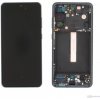 Samsung Galaxy S21 FE 5G (SM-G990B) LCD displej + dotyková plocha + rám šedá - originál GH82-26414A, GH82-26420A, GH82-26590A