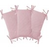 Sleepee Modulárny mantinel do detskej postieľky sada 3 ks Pink