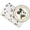 Ankras, bavlnená plachta/ prestieradlo s gumičkou, Mickey Mouse