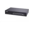 Vivotok PoE switch AW-GEL-105A-110, 8xGE PoE(802.3af/at/bt, PoE budget 110W), 1xGbE RJ-45, 1xSFP 100M/1G slot