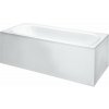 LAUFEN Obdĺžniková vaňa s L-Panelom SOLUTIONS, 1700x750x620mm, pravá, biela