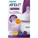 Philips Avent Natural transparentná 125 ml 2ks