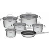 Sada riadu G21 Gourmet Magic s hrncom navyše, 11 dielov, nerez 6352116