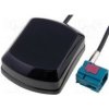 Anténa vnitřní GPS Fakra zásuvka Dél 5m magnet 2,4÷5VDC 15mA