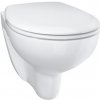 Wc so sedátkom softclose závesné GROHE Bau Ceramic alpská biela zadný odpad 39351000
