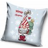 TipTrade (CZ) · Dekoračný vankúš Vianočný škriatok - 40 x 40 cm