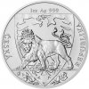 Česká mincovna Strieborná uncová minca Český lev 2020 stand 1 Oz