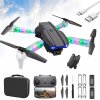 E99D DRON S 2 KAMERAMI, WIFI FPV, OSVETLENÍM A TAŠKOU, 1800MAH
