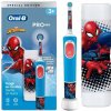 Elektrická zubná kefka Oral-B Vitality Kids 3+ Spider-Man s puzdrom